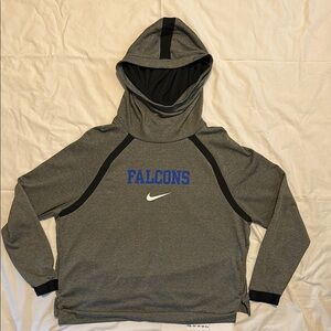 Nike Team Issue Women’s Hoodie Sweatshirt with front pocket - Air Force - XL